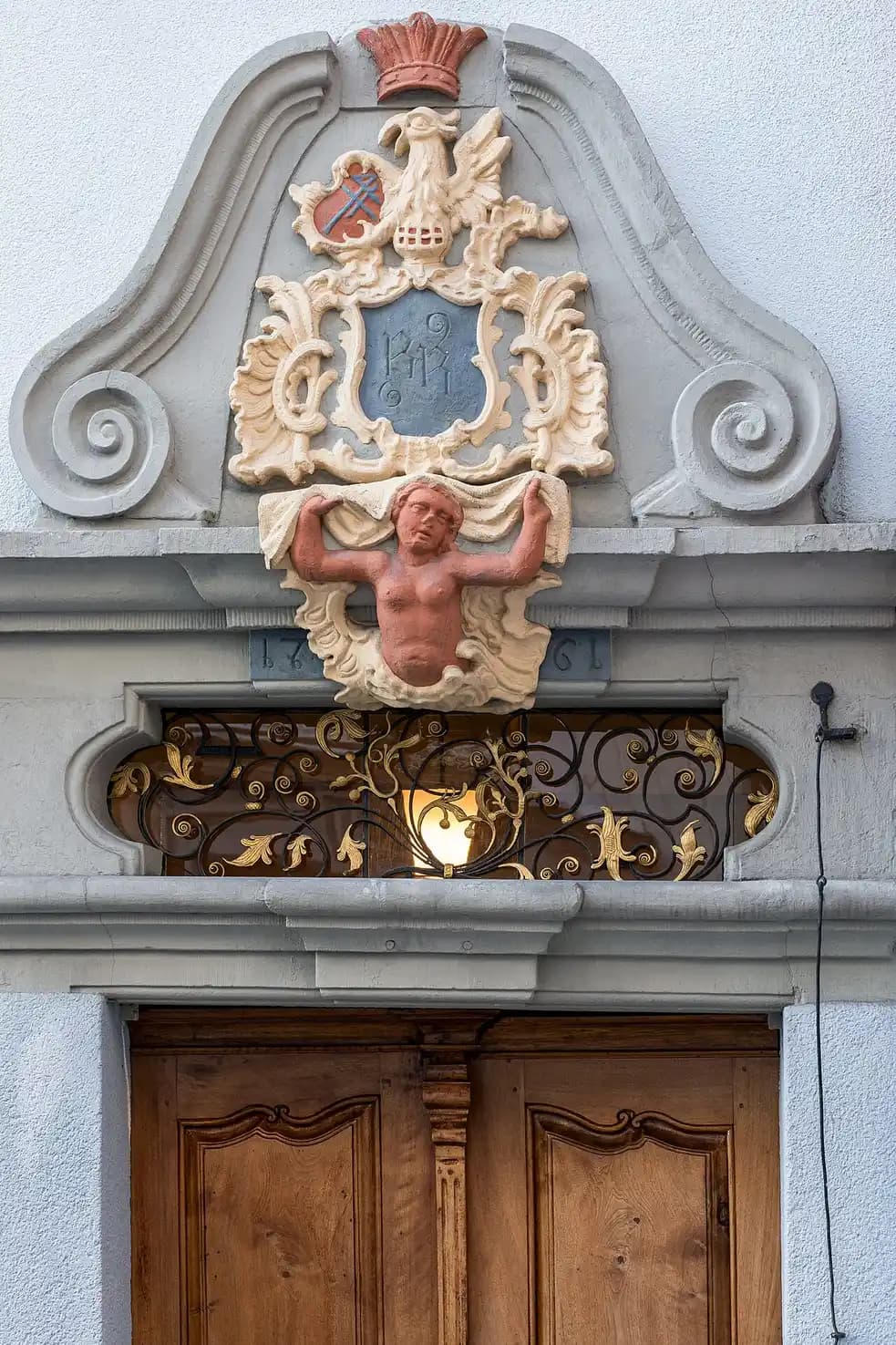 Canton de Appenzell Rhodes-Extérieures — Herisau AR - Supraporte des Hauses zur Ilge (2014)