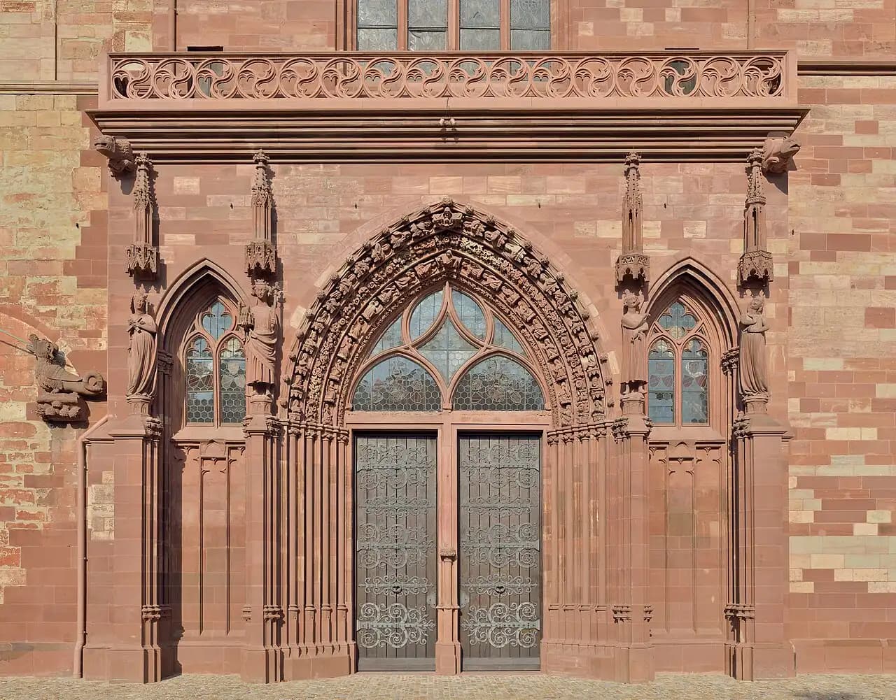 Canton de Bâle-Ville — Basel - Basler Münster - Hauptportal
